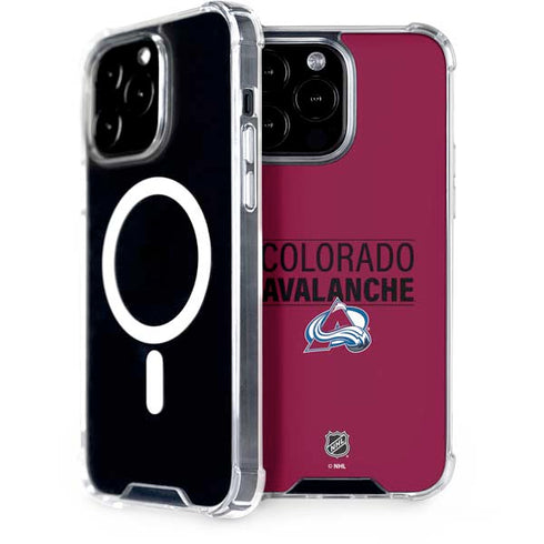 NHL Colorado Avalanche Lineup iPhone 15 Pro Max MagSafe Case